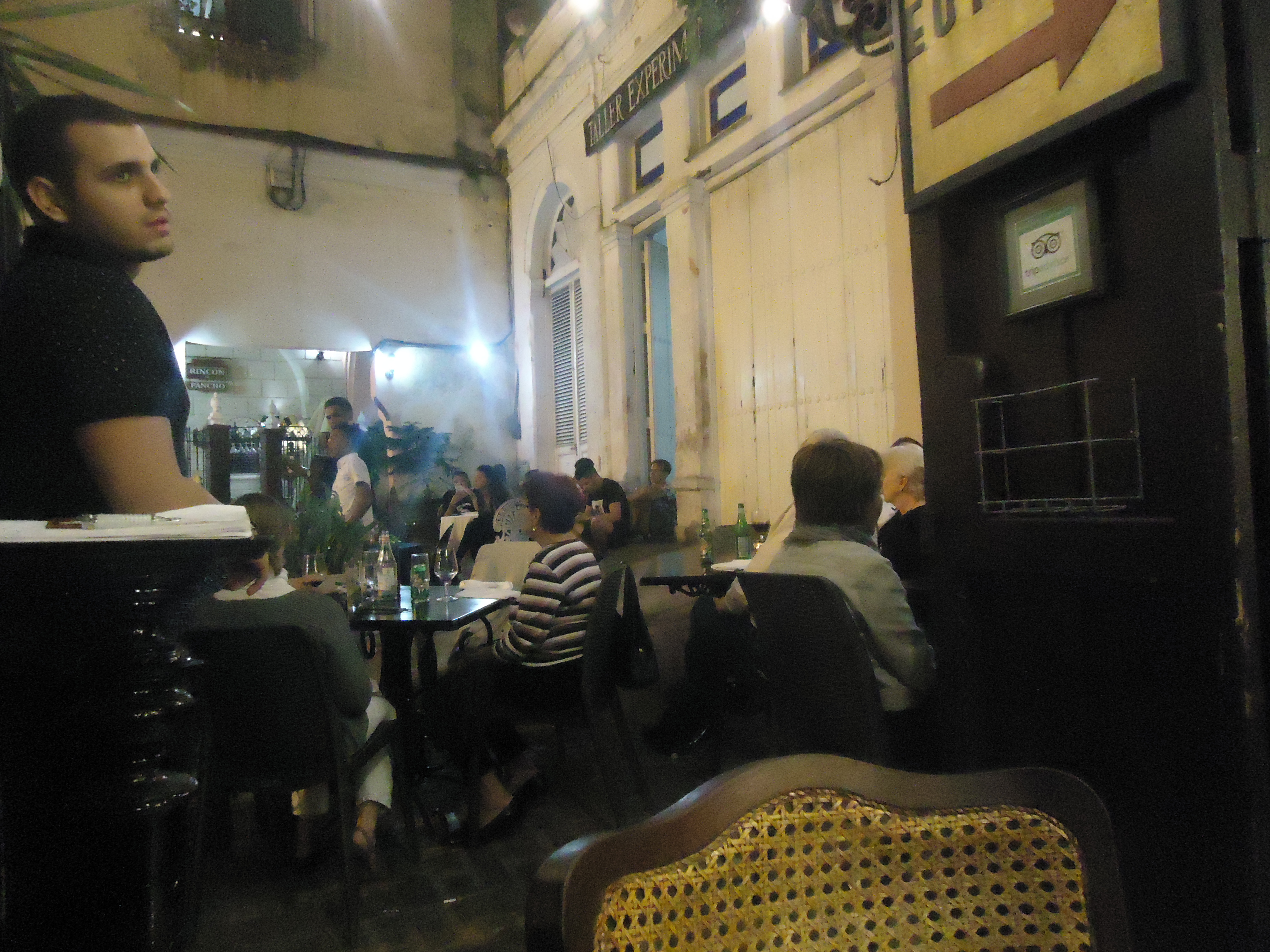Restaurant à La Havane 